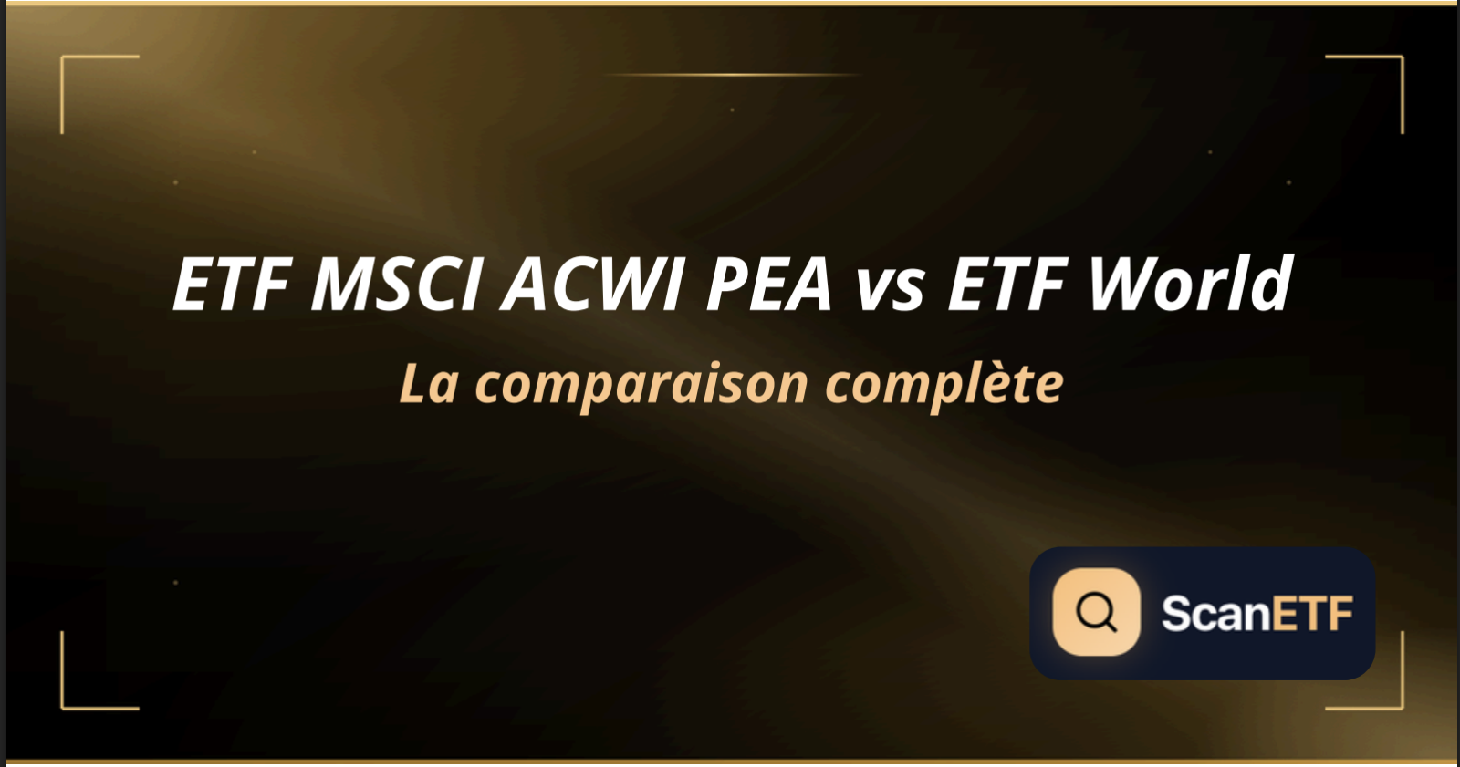 ETF MSCI ACWI PEA (GPEA) vs ETF World